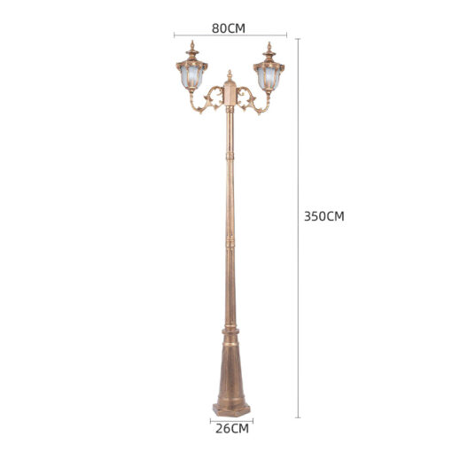 Cột đèn sân vườn tân cổ điển SL-Temple 114 - Hình ảnh 13