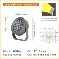 Đèn chiếu cây SLRCHD