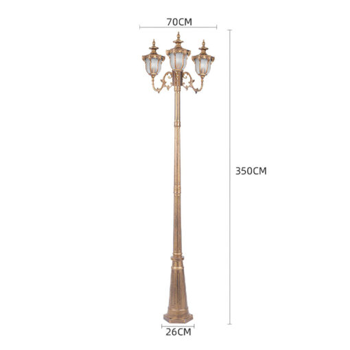 Cột đèn sân vườn tân cổ điển SL-Temple 114 - Hình ảnh 14