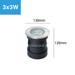 Đèn âm đất chỉnh góc Cao Cấp SLADDR