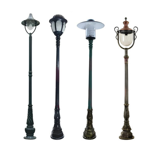 Cột Đèn Sân Vườn 1 Bóng