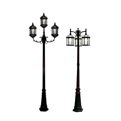 Cột Đèn Sân Vườn 3 Bóng