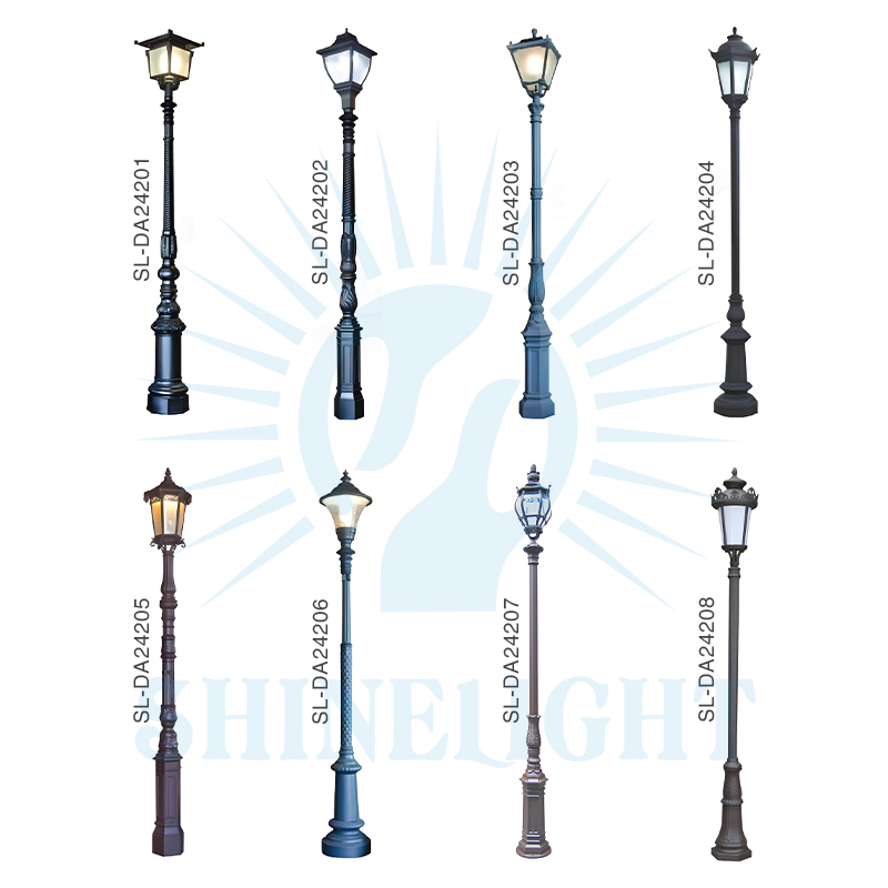 Cột Đèn Trang Trí Chiếu Sáng Cảnh Quan Sân Vườn Công Viên Shine Light - Kiểu Dáng Mới Nhất - Hình ảnh 2