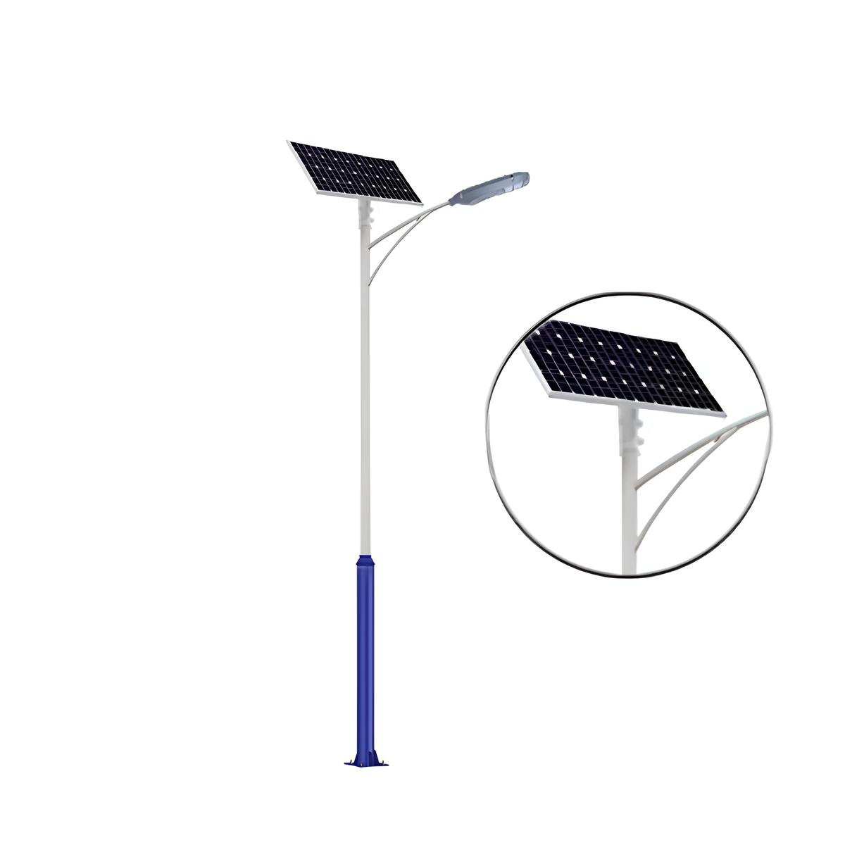 Cột đèn năng lượng mặt trời 1 nhánh SL-TD06