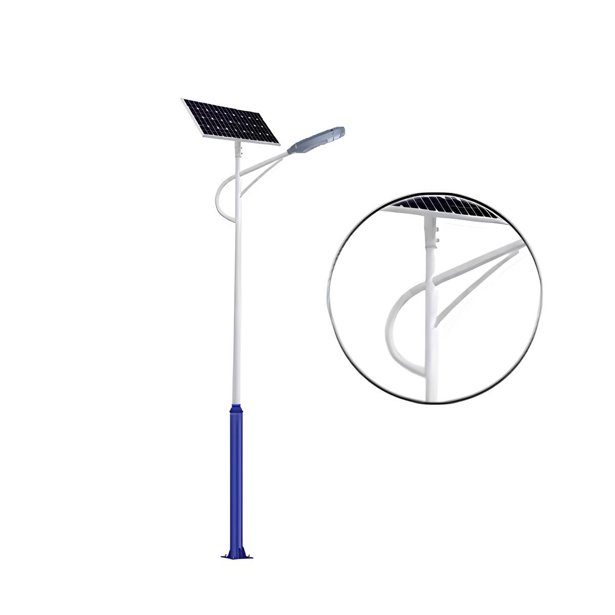 Trụ đèn năng lượng mặt trời 1 nhánh SL-TD07