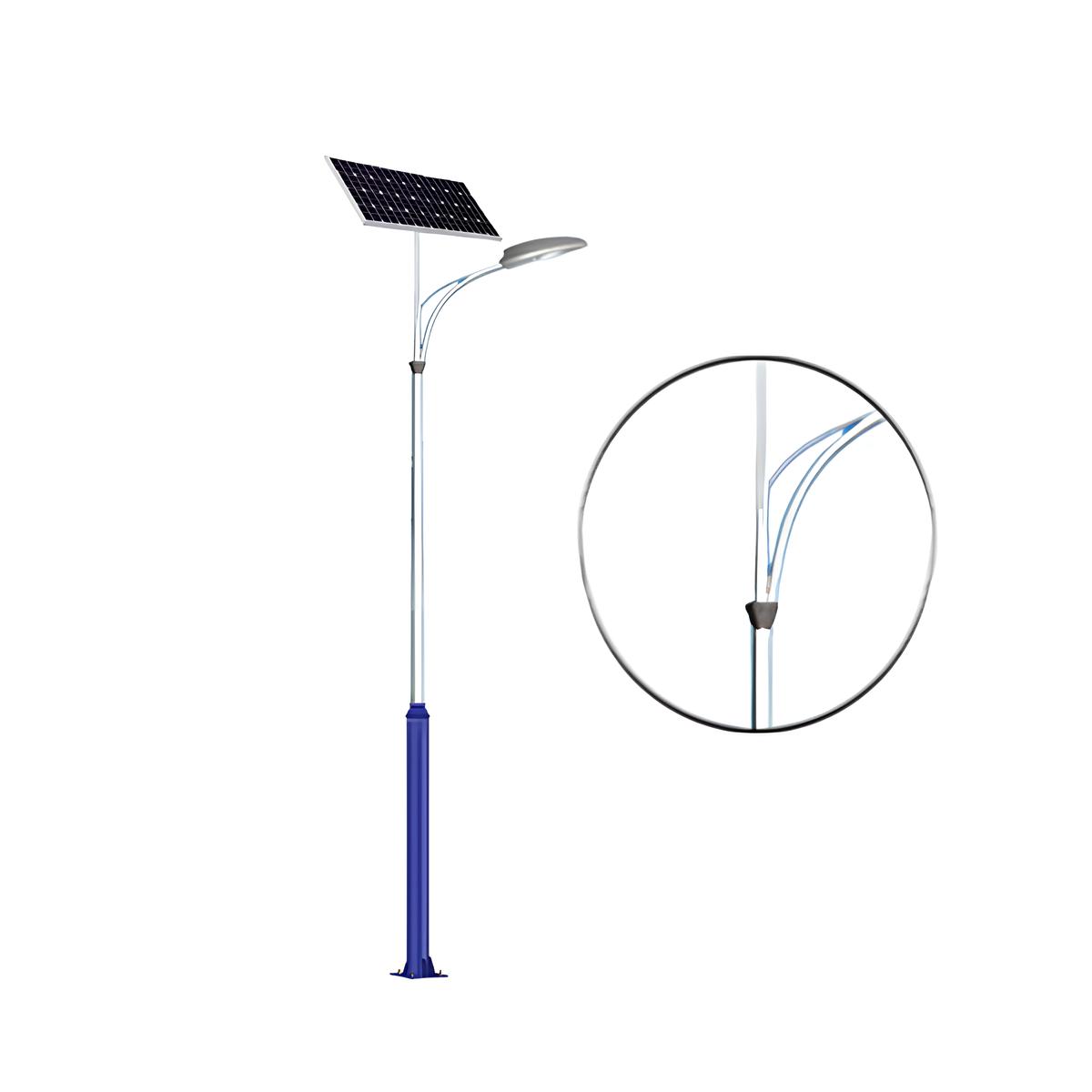 Cột đèn năng lượng mặt trời 1 nhánh SL-TD09