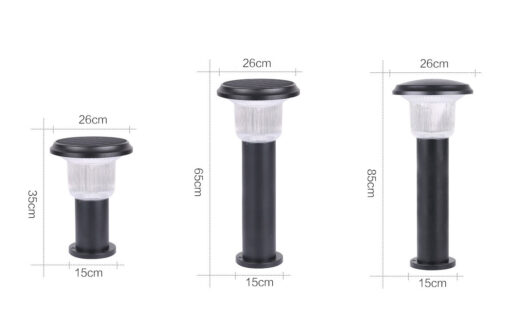 Đèn nấm sân vườn năng lượng mặt trời SL-SLRM10 - Hình ảnh 2