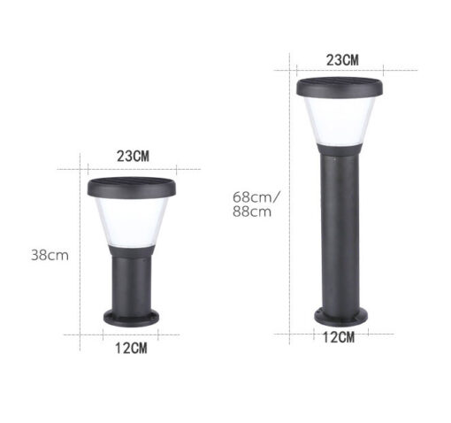 Đèn nấm sân vườn năng lượng mặt trời SL-SLRM11 - Hình ảnh 2