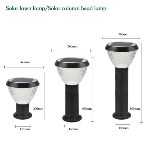Đèn nấm sân vườn năng lượng mặt trời SL-SLRM09 - Hình ảnh 2