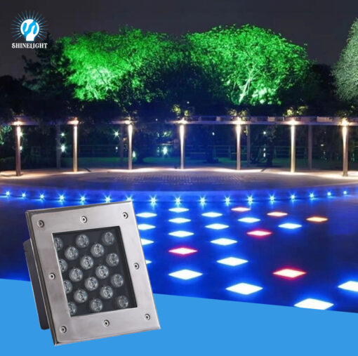 Đèn âm đất vuông SLADSQ18W - Hình ảnh 3