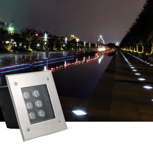 Đèn âm đất vuông SLADSQ06W - Hình ảnh 2