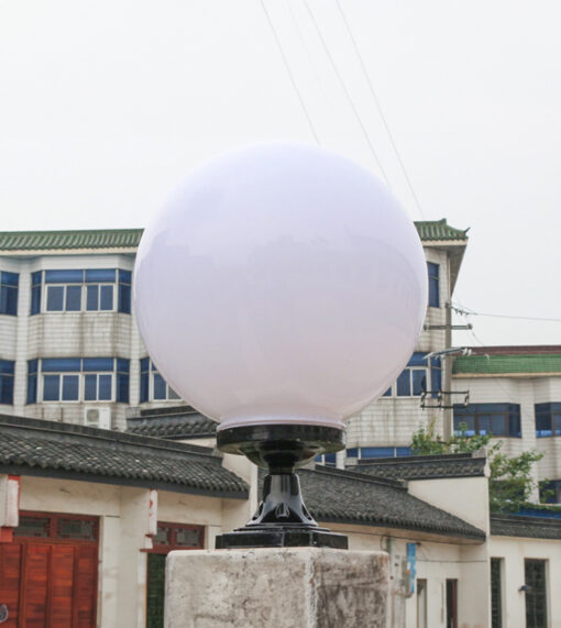 Đèn trụ cổng tròn PE - Hình ảnh 5