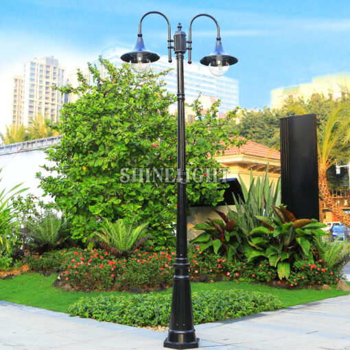 Cột đèn sân vườn tân cổ mai chiếu thủy - Hình ảnh 2