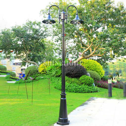 Cột đèn sân vườn tân cổ mai chiếu thủy - Hình ảnh 8