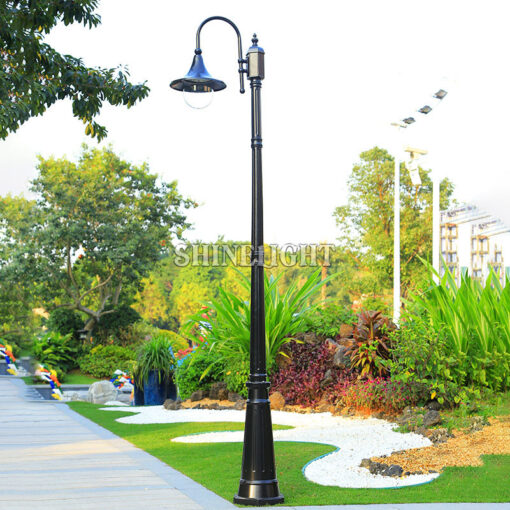 Cột đèn sân vườn tân cổ mai chiếu thủy - Hình ảnh 7