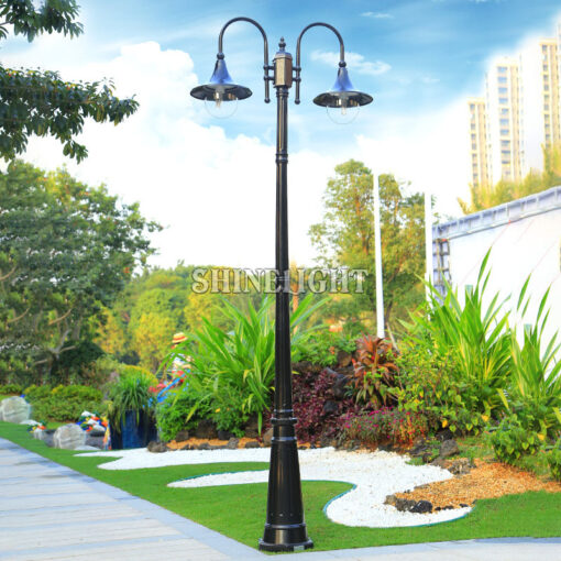 Cột đèn sân vườn tân cổ mai chiếu thủy - Hình ảnh 6