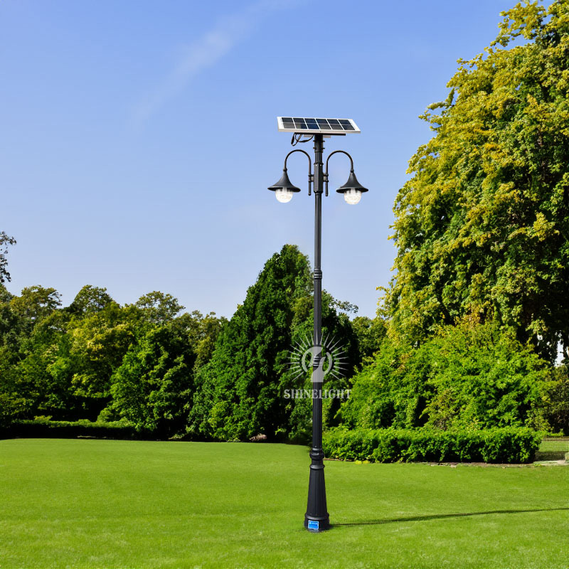 Cột đèn sân vườn năng lượng mặt trời mai chiếu thủy SL-MCTMT/2-3 - Hình ảnh 6