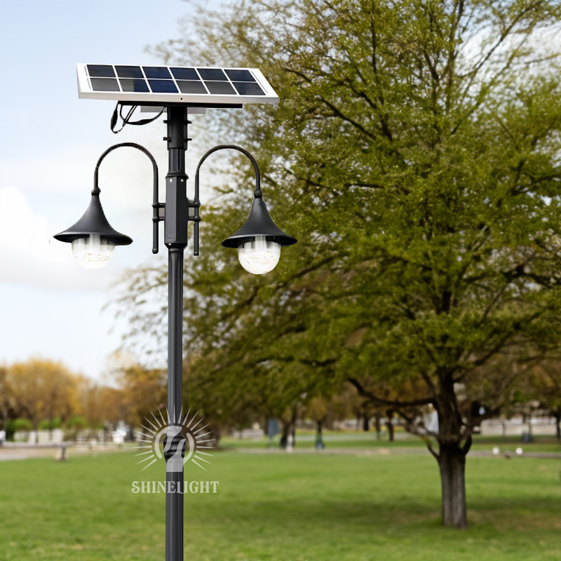 Cột đèn sân vườn năng lượng mặt trời mai chiếu thủy SL-MCTMT/2-3 - Hình ảnh 7