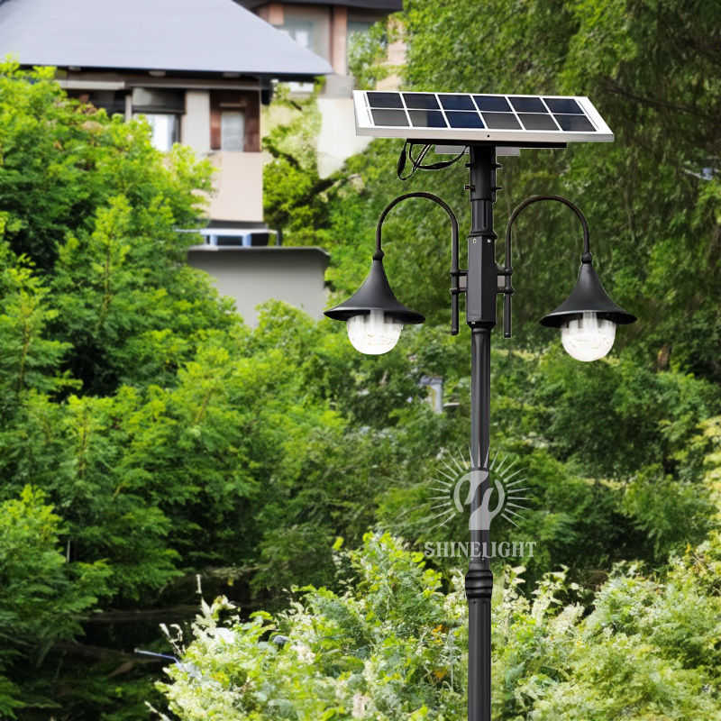 Cột đèn sân vườn năng lượng mặt trời mai chiếu thủy SL-MCTMT/2-3 - Hình ảnh 8
