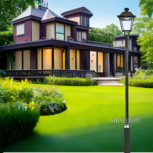 Cột đèn sân vườn hiện đại SL-TEMPLE-CU11030 - Hình ảnh 4