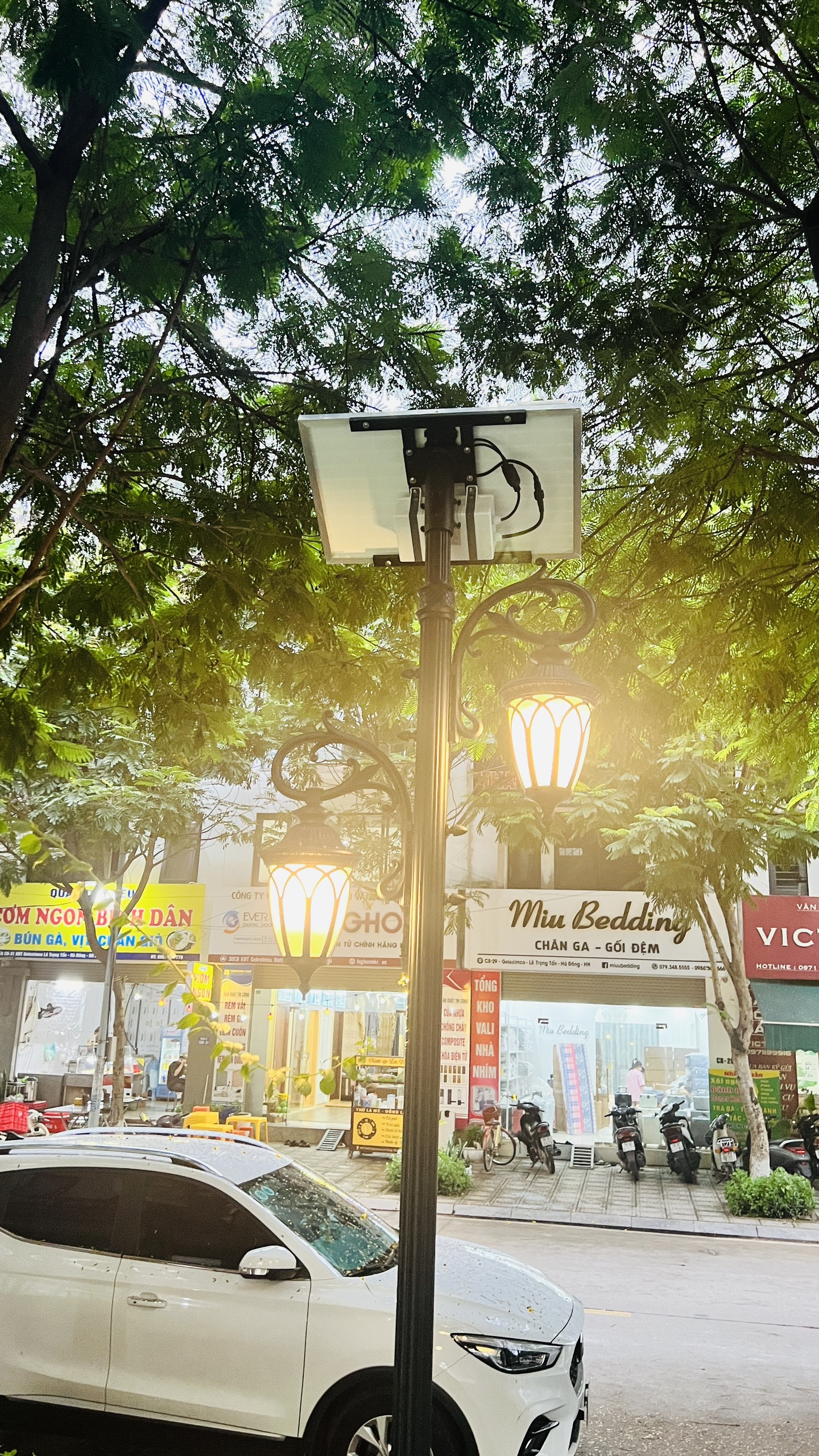 Cột đèn sân vườn SL-Temple 2P năng lượng mặt trời - Hình ảnh 9