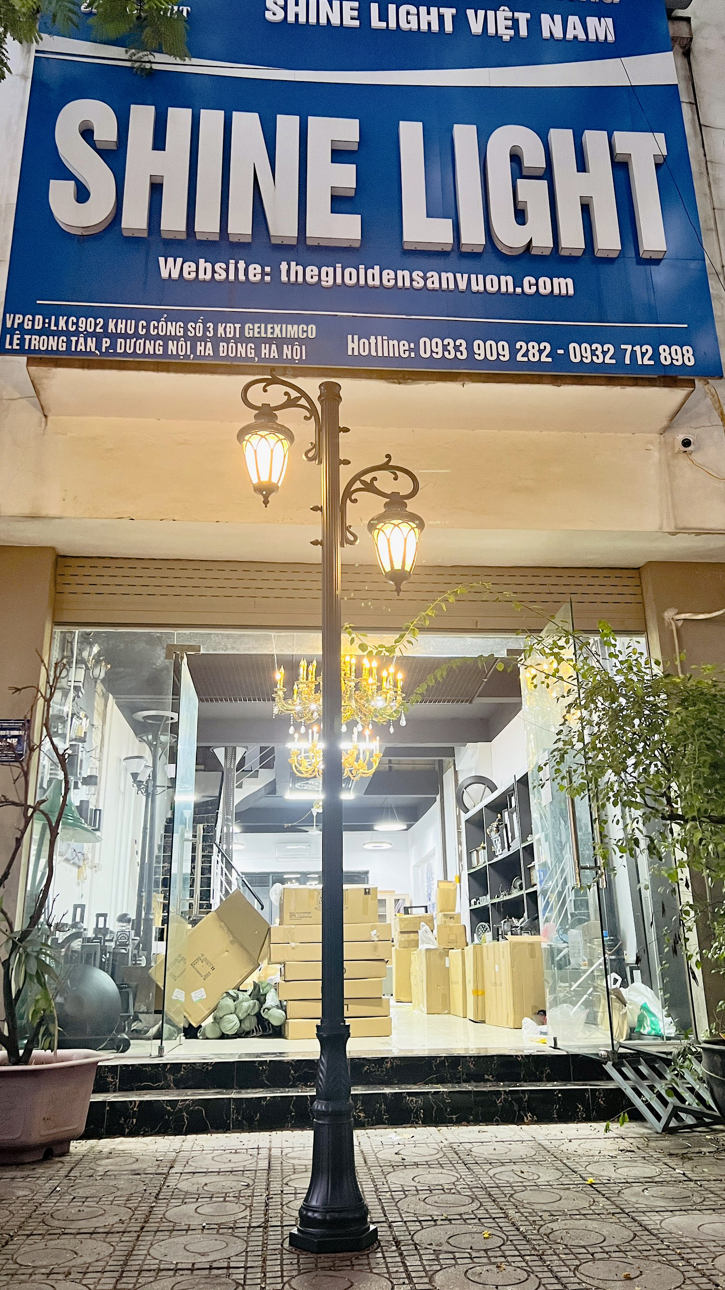 Cột đèn sân vườn SL-Temple 2P năng lượng mặt trời - Hình ảnh 12