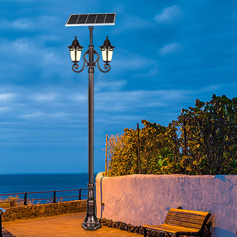 Cột đèn sân vườn SL-Temple 7L năng lượng mặt trời - Hình ảnh 6