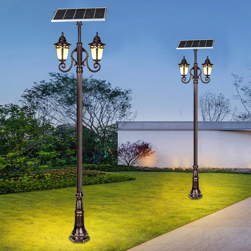 Cột đèn sân vườn SL-Temple 7L năng lượng mặt trời - Hình ảnh 5