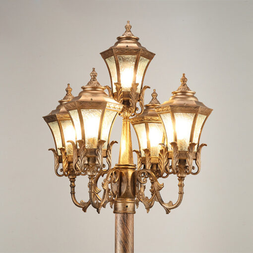 Cột đèn sân vườn tân cổ SL-TempleA5 - Hình ảnh 2