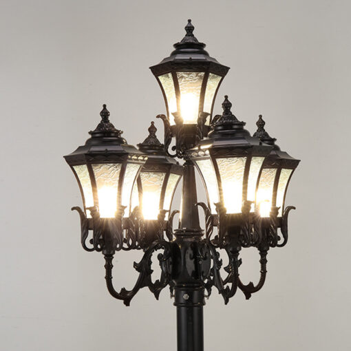 Cột đèn sân vườn tân cổ SL-TempleA5 - Hình ảnh 3