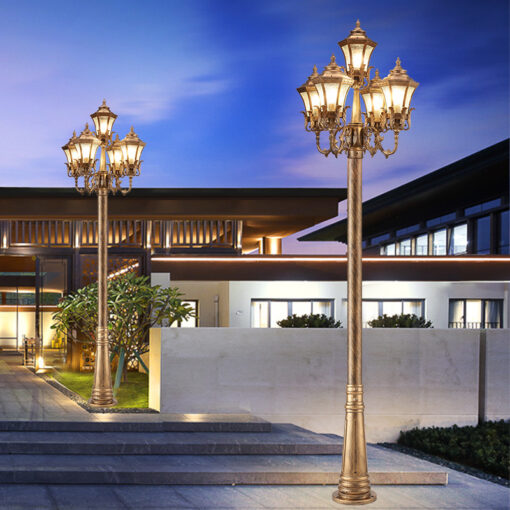 Cột đèn sân vườn tân cổ SL-TempleA5 - Hình ảnh 8