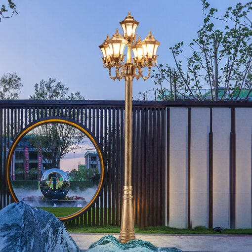 Cột đèn sân vườn tân cổ SL-TempleA5 - Hình ảnh 6