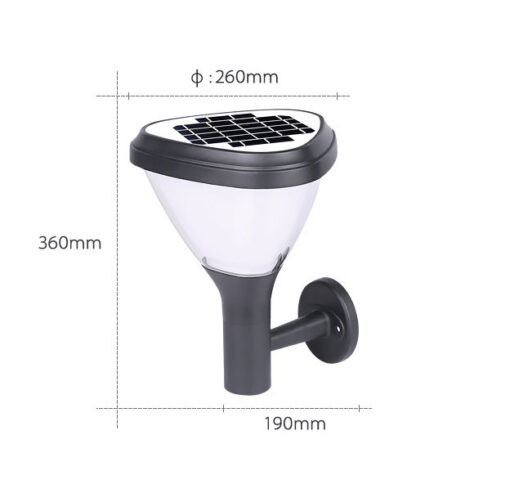 Đèn gắn tường năng lượng mặt trời SL-WLL02 - Hình ảnh 2
