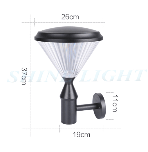 Đèn gắn tường năng lượng mặt trời SL-WLL05 - Hình ảnh 2