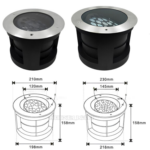 Đèn âm đất chỉnh hướng cao cấp SL-AD1D - Hình ảnh 5