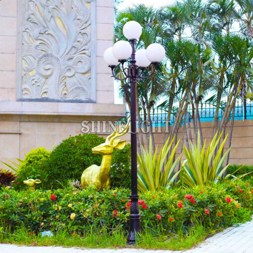 Cột đèn sân vườn tân cổ điển SLCH03-5 - Hình ảnh 6