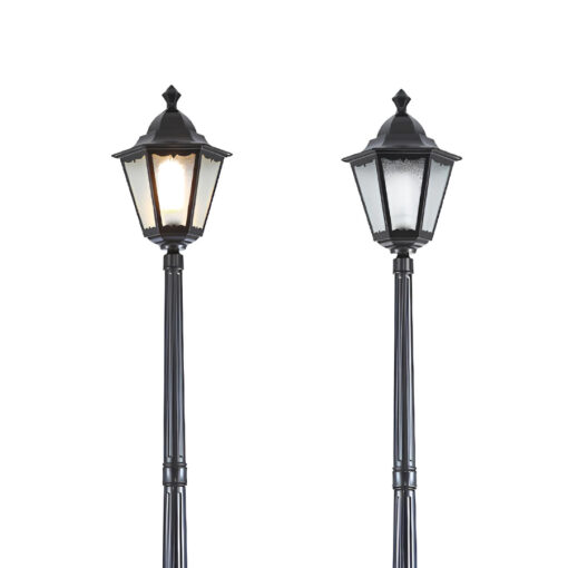 Cột đèn sân vườn tân cổ một bóng SLDC -1