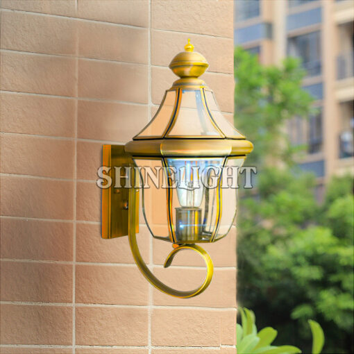 Đèn gắn tường đồng 1840 - Hình ảnh 4
