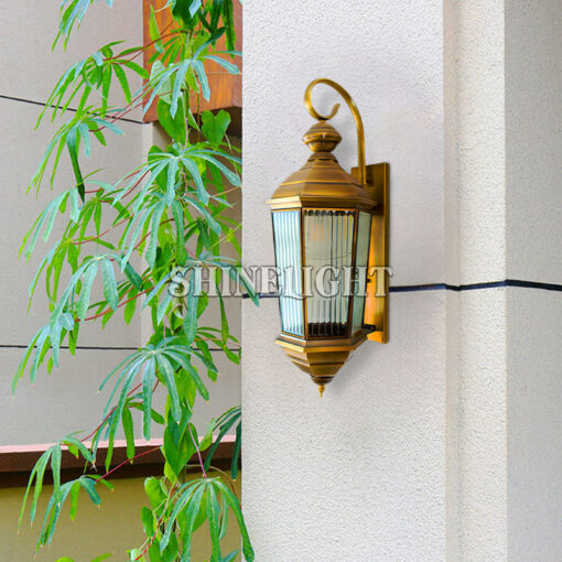 Đèn gắn tường bằng đồng 2260 - Hình ảnh 3