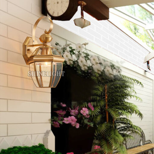 Đèn gắn tường đồng SLDGT–1823 - Hình ảnh 8