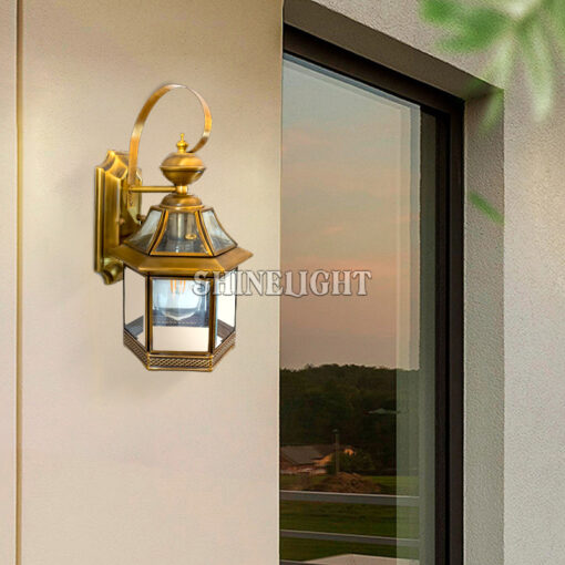 Đèn gắn tường đồng 1827 - Hình ảnh 3
