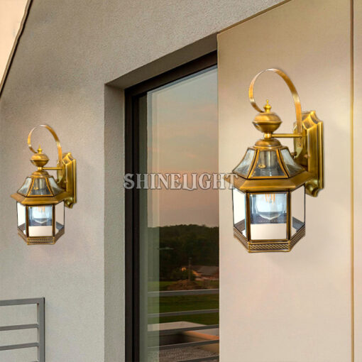 Đèn gắn tường đồng 1827 - Hình ảnh 4