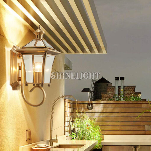 Đèn gắn tường đồng SLDGT–1835 - Hình ảnh 8