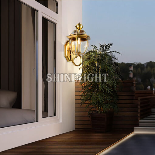Đèn gắn tường đồng SLDGT–2036 - Hình ảnh 6