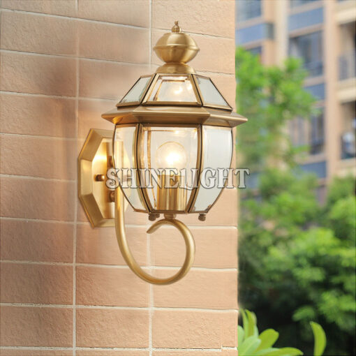 Đèn gắn tường đồng SLDGT–2036 - Hình ảnh 4