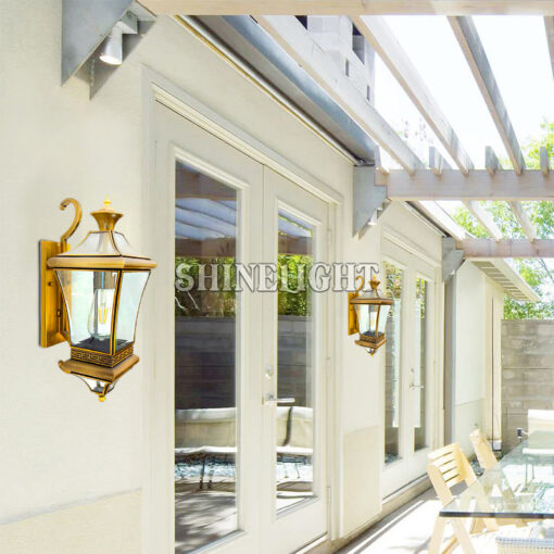 Đèn gắn tường đồng 2055 - Hình ảnh 7