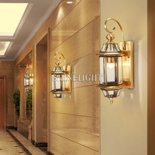 Đèn gắn tường đồng SLDGT–2151 - Hình ảnh 8
