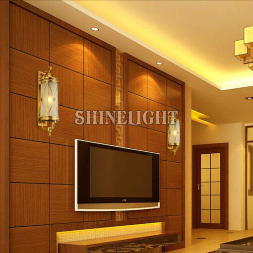 Đèn gắn tường bằng đồng SLDGT-2372 - Hình ảnh 4