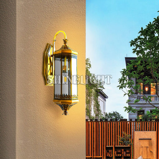 Đèn gắn tường bằng đồng 2560 - Hình ảnh 3