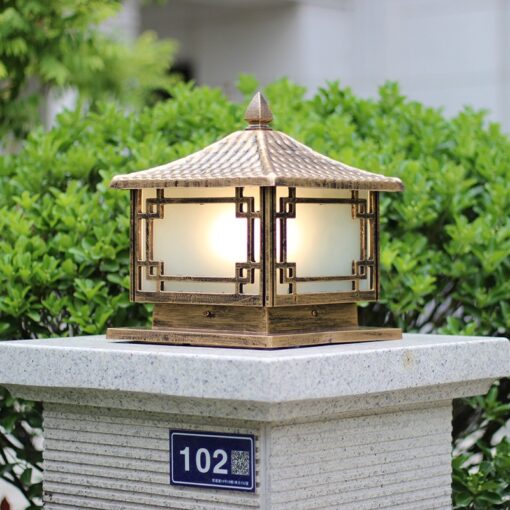 Đèn trụ cổng SLDTC06 - Hình ảnh 6